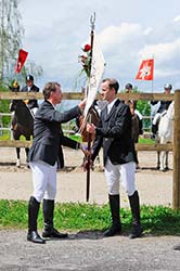 Fahnenweihe des Reitvereins Schönenberg 5. Mai 2012