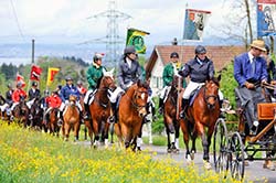 Fahnenweihe des Reitvereins Schönenberg 5. Mai 2012