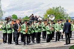 Fahnenweihe des Reitvereins Schönenberg 5. Mai 2012