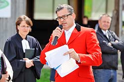 Fahnenweihe des Reitvereins Schönenberg 5. Mai 2012