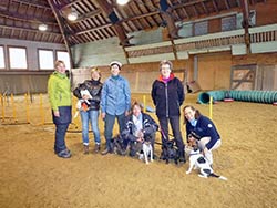 Agility Kurs St. Moritz mit Regula Tschanz 14.-17.10.2012